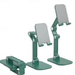 Phone Stand Cell phone tablet universal three-stage foldable lift Flexible Table Desktop Adjustable Cell Smartphone Stand