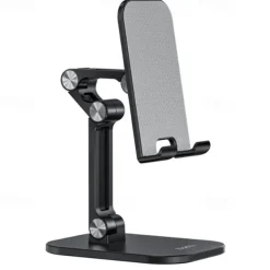 Phone Stand Cell phone tablet universal three-stage foldable lift Flexible Table Desktop Adjustable Cell Smartphone Stand