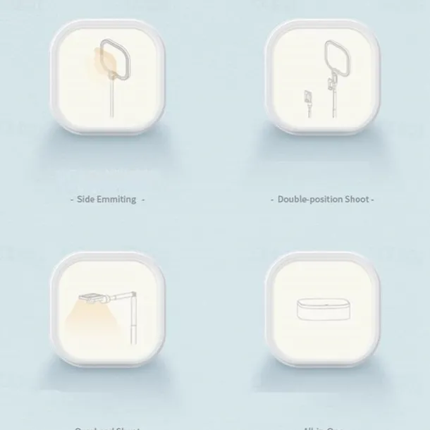 Phone Stand Portable Foldable Adjustable Phone Holder for Outdoor Selfies / Vlogging / Live Streaming Office Compatible with Tablet All Mobile Phone Phone Accessory