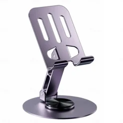 Phone Stand Portable Rotatable Foldable Phone Holder for Desk Compatible with All Mobile Phone Phone Accessory