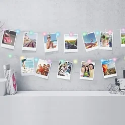 Photo Clip String Lights 3M LED Fairy Lights Outdoor Wedding Decoration Battery Operated Christmas Patio Wedding Decoration Party Home