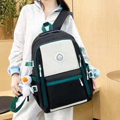 4-Piece Kids' School Backpack Set with Lunch Bag, Pencil Case & Drawstring Pouch – Durable Waterproof Bookbag for Boys and Girls