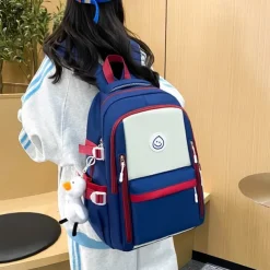 4-Piece Kids' School Backpack Set with Lunch Bag, Pencil Case & Drawstring Pouch – Durable Waterproof Bookbag for Boys and Girls