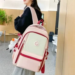 4-Piece Kids' School Backpack Set with Lunch Bag, Pencil Case & Drawstring Pouch – Durable Waterproof Bookbag for Boys and Girls