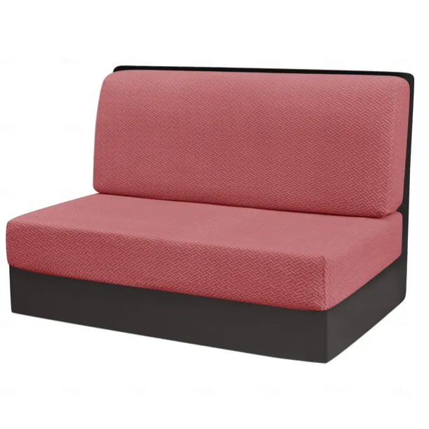 2-Piece RV Dinette Cushion Covers Stretch T-Shaped Sofa Cushion Covers - Elastic Slipcovers for Camper Seats - Durable and Easy to Fit RV Furniture Protection