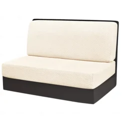 2-Piece RV Dinette Cushion Covers Stretch T-Shaped Sofa Cushion Covers - Elastic Slipcovers for Camper Seats - Durable and Easy to Fit RV Furniture Protection