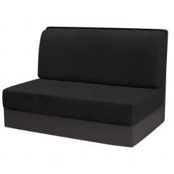 2-Piece RV Dinette Cushion Covers Stretch T-Shaped Sofa Cushion Covers - Elastic Slipcovers for Camper Seats - Durable and Easy to Fit RV Furniture Protection