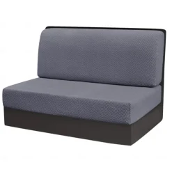 2-Piece RV Dinette Cushion Covers Stretch T-Shaped Sofa Cushion Covers - Elastic Slipcovers for Camper Seats - Durable and Easy to Fit RV Furniture Protection