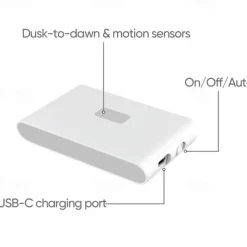 PIR Motion Sensing Night Light USB Rechargeable LED Human Body Sensing Night Light Smart Light Control Wall Lamp for Room Wall Wardrobe Home Bathroom Shoe Cabinet Bedroom Lighting