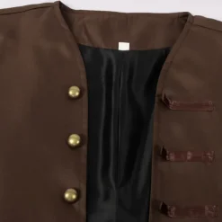 Pirates of the Caribbean Pirates of the Caribbean Cosplay Costume Outfits Costume Cosplay Cosplay Costume Movie Cosplay for Men's Adults' Masquerade