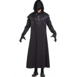 Plague Doctor Halloween Cosplay Costume Steampunk Adults' Men's Women's Masquerade Party Easy Halloween Costumes Dress Up