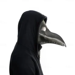 Plague Doctor Halloween Mask Halloween Props Halloween Carnival Mask Horror Adults' Men's Women's Unisex Halloween Carnival Easy Halloween Costumes Dress Up