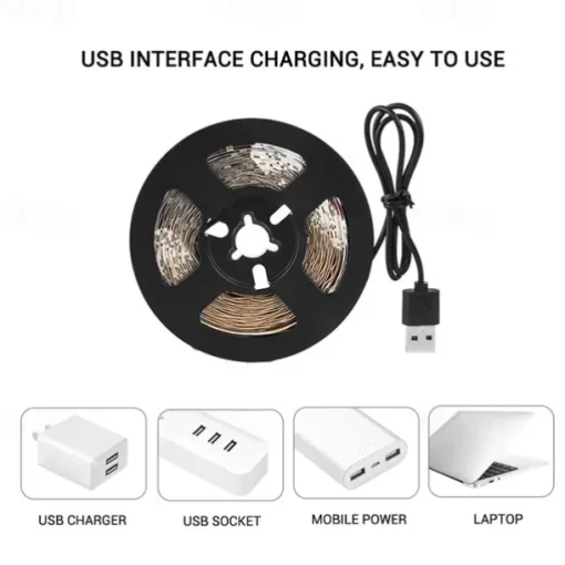 Plant Grow Light LED Strip USB Full Spectrum DC 5V 0.5-3m Phyto Lamp for Vegetable Flower Seedling Grow Tent Box Waterproof