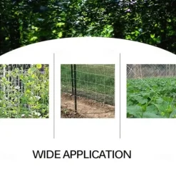 Plant Trellis Netting, Heavy-Duty Polyester Grow Net, Garden Trellis Netting with Square Mesh for Climbing Plants, Vegetables, Fruits, and Flowers