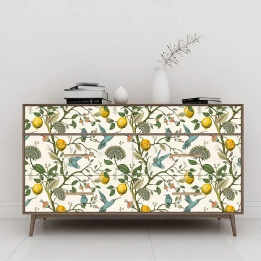 Plants Animal Wallpaper Peel and Stick Wallpaper Comtemporary Vintage Wall Covering, PVC / Vinyl Material Self adhesive Wallpaper, Room Wallcovering Home Decoration