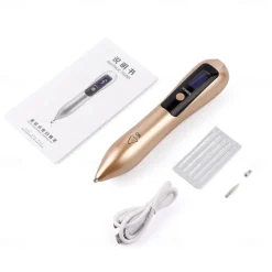 Plasma Pen Laser Tattoo Mole Removal Machine LCD Rechargeable Face Care Skin Tag Removal Freckle Wart Dark Spot Remover