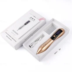 Plasma Pen Laser Tattoo Mole Removal Machine LCD Rechargeable Face Care Skin Tag Removal Freckle Wart Dark Spot Remover