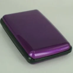 Pocket Business Id Credit Cards Wallet Holder Case Aluminum Metal Men Waterproof Business Id Credit Card Wallet Plastic Pouch