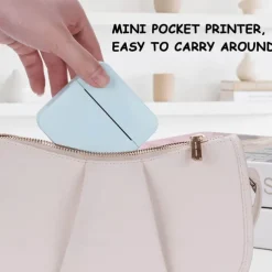 Pocket Mini Printer Portable Wireless BT Thermal Photo For IOS Android Mobile Phone, Inkless Printing Gift Study Notes Label Receipt,For The Big Game
