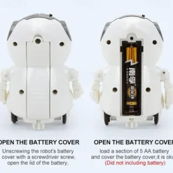 Pocket RC Robot Talking Interactive Dialogue Voice Recognition Record Singing Dancing Telling Story Mini RC Robot Toys Gift