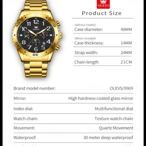 POEDAGAR Men Quartz Watch Outdoor Sports Fashion Casual Luminous Calendar Chronograph Waterproof Steel Watch