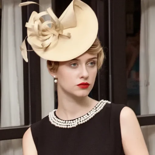 Polyester Fascinators Kentucky Derby Hat with Feather 1PC Fall Wedding / Special Occasion / Party / Evening Headpiece