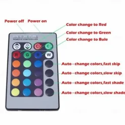 Pond Lights Underwater Fountain Light LED Submersible Spotlight RGB 16Colors Waterproof with Remote Control 10W DC12V Outdoor Garden Landscape Light 1PC 2PCS