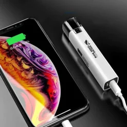 Portable 2 IN 1 990000LM Ultra Bright G3 Tactical LED Flashlight Torch Light Outdoor Lamp Camping Tactics Flash USB Rechargeable