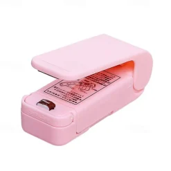 Portable Bag Heat Sealer, Plastic Package Storage Bag Snack Sealer Clip Mini Sealing Machine Handy Sticker Seal For Food Snack Gadgets