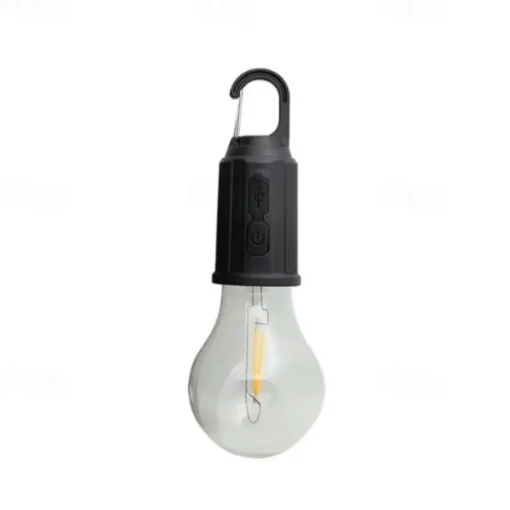 Portable Camping Light LED Camping Lamp with Hook Portable Lantern Type-C Charging Waterproof for Hiking Fishing