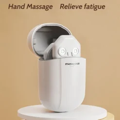 Portable Cordless TENS Massage Patch Pain Relief Muscle Stimulation Patch Rechargeable with Charging Case Electric Pulse Patch for Relaxation