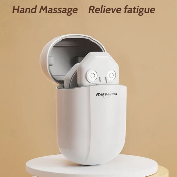 Portable Cordless TENS Massage Patch Pain Relief Muscle Stimulation Patch Rechargeable with Charging Case Electric Pulse Patch for Relaxation