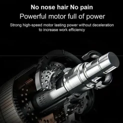 Portable Electric Ear Nose Trimmer Nose Hair Trimmer for Men Women Hair Removal Shaving Razor Eyebrow Trimmer Beard Shaver