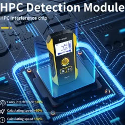 Portable Handheld Wall Scanner Wooden AC Wires Metal Pipes Rebars Detecting Tool Indicator Light Drill Hole Tool