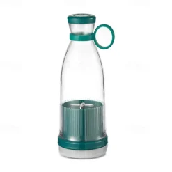 Portable Juicer, Mini Electric Fruit Blender, Rechargeable Juice Maker, Compact Shake Cup for Smoothies & Juices