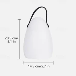 Portable Lantern Hanging Tent Light USB Rechargeable LED Night Light For Bedroom Living Room Camping Light Remote Control Colorful Atmosphere Camping Light Camping Portable Light Easy to Carry