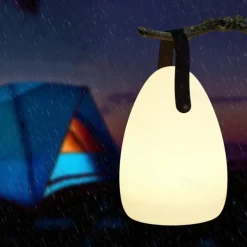 Portable Lantern Hanging Tent Light USB Rechargeable LED Night Light For Bedroom Living Room Camping Light Remote Control Colorful Atmosphere Camping Light Camping Portable Light Easy to Carry