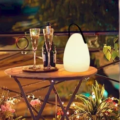 Portable Lantern Hanging Tent Light USB Rechargeable LED Night Light For Bedroom Living Room Camping Light Remote Control Colorful Atmosphere Camping Light Camping Portable Light Easy to Carry