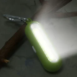 Portable Mini COB LED Keychain Pocket Flashlight 3 Modes LED Flashlight Battery Powered Outdoor Camping Hiking Fishing Torch