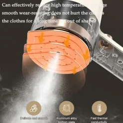 Portable Mini Ironing Machine Handheld mini ironing board Travel Mini Ironing Machine for Clothes Portable Iron Steamer Fast Preheating Steam Dry Ironing For Home and Travel