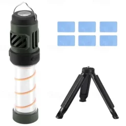 Portable Mosquito Repeller with Camping Light – Rechargeable Magnetic Mosquito Repellent Lamp for Fishing, Hiking, and Tents