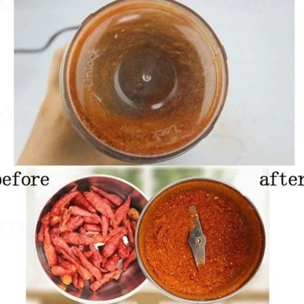 Portable Multifunctional Large Capacity Smash Machine Electric Coffee Cereals Grain Grinder Household Electric Cereals Powder Electric Seasonings Spices Milling Machine Grinder