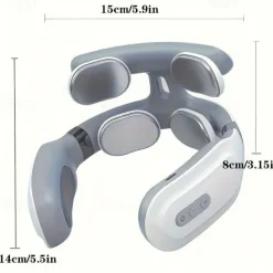 Portable Neck & Shoulder Massager With Deep Tissue Kneading USB Rechargeable