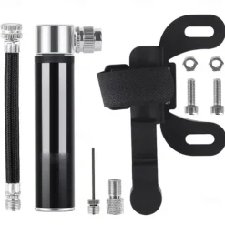 Portable Pocket Bike-Pump 120 PSI High Pressure Mini Bike Pump Fits Presta/Schrader Valve Ultralight Bicycle Tire Pump Bikes Repair Kit Stonego Cycling Accessories for Road Mountain Outdoor Sports