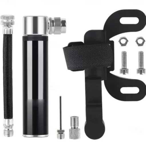 Portable Pocket Bike-Pump 120 PSI High Pressure Mini Bike Pump Fits Presta/Schrader Valve Ultralight Bicycle Tire Pump Bikes Repair Kit Stonego Cycling Accessories for Road Mountain Outdoor Sports
