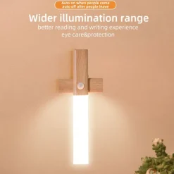 Portable Power Bar Light Wall-Mounted Motion Sensor Night Light Minimalist Romantic Handheld Atmosphere Lighting for Indoor and Outdoor Use