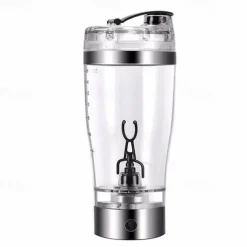 Portable USB Rechargeable Protein Shaker Bottle Electric Mixer Cup