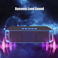Portable Wireless Bluetooth Speakers Built-in 1800mAh Battery Power Bank Outdoor Portable TWS Speakers with Powerful Rich Bass Loud Stereo Sound 33ft Wireless Range HD Call Compatible with iPhone