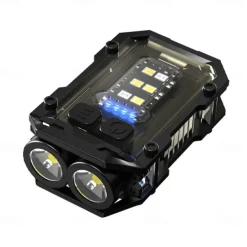 Powerful 2 XTECOB Flashlight with Powerful Magnet Mini Flashlight Rechargeable Hat Clip Light Outdoor Waterproof Camping Fishing