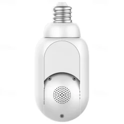 1080P/720P Wifi E27 Bulb Surveillance Camera Full Color Night Vision Motion Detection 4x Digital Zoom 2 Way Voice Indoor Baby Monitor Home Security Netcam